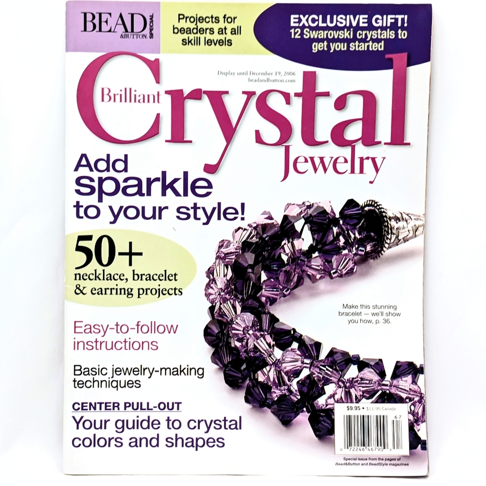 Bead & Button Brilliant Crystal Jewelry – 50+ Projects – Special Issue